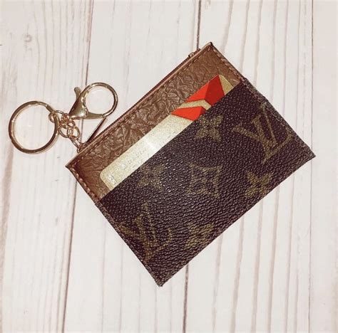 keychain wallet designer louis vuitton|Louis Vuitton small wallet keychain.